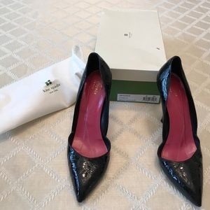 Kate Spade Black Heels Size 9